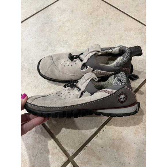Timberland X Smartwool Gray Slip On Power Sport Suede Lined Power Lounger Sz 5 - Picture 2 of 10